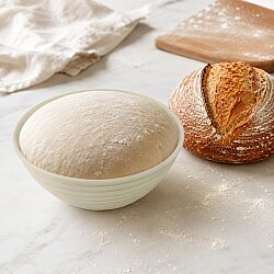 Yuvarlak Roll Ekmek Hamur Mayalama Sepeti 12x5 cm - 3