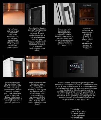 Zermac Artizer Mikro Endüstriyel Fırın 2 Katlı - 7